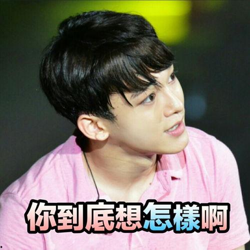 chen exo表情包,笑出腹肌的瞬间